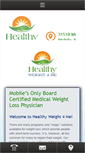 Mobile Screenshot of healthyweight4me.com